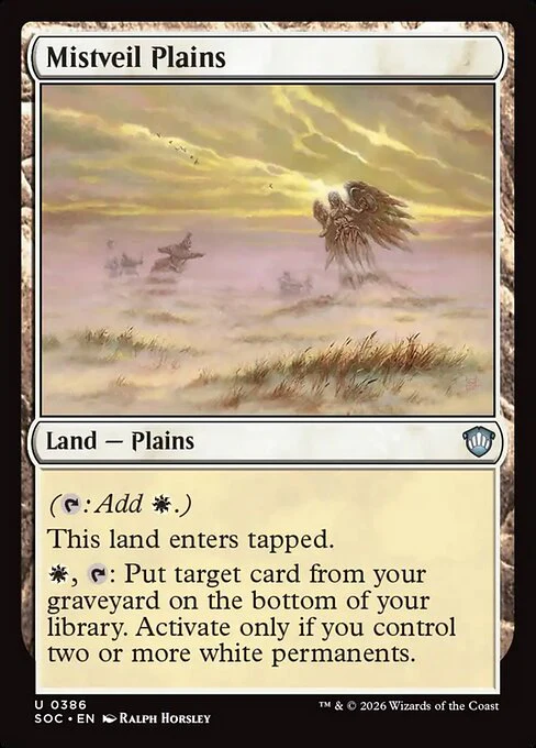 Mistveil Plains [ #0386 ] (SOC-U)