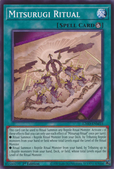 Mitsurugi Ritual (L26D-ENM15)