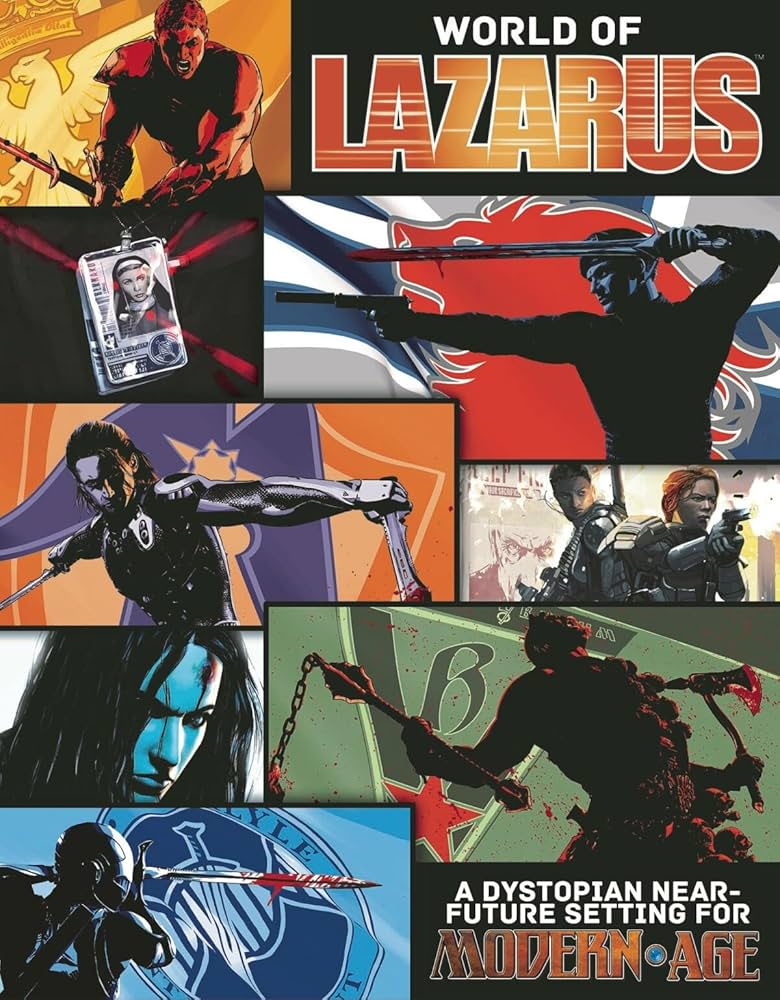Modern AGE RPG: World of Lazarus (USED)