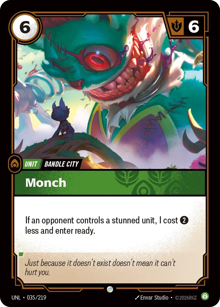 Monch - 035/219 (UNL)  Common