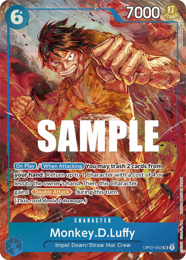 Monkey.D.Luffy (Alternate Art) (OP02-062)