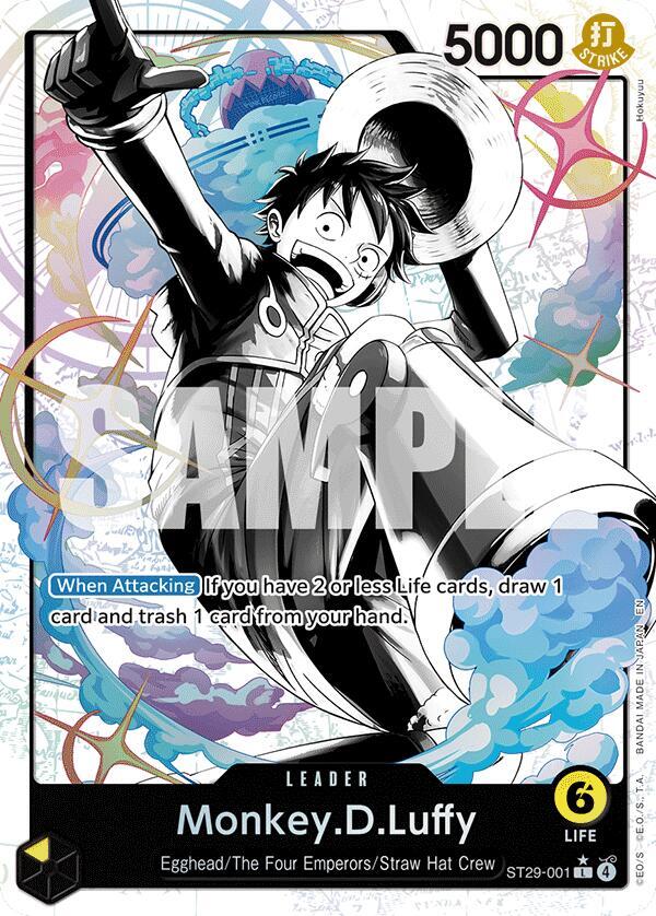 Monkey.D.Luffy  (Parallel) - (ST29-001)