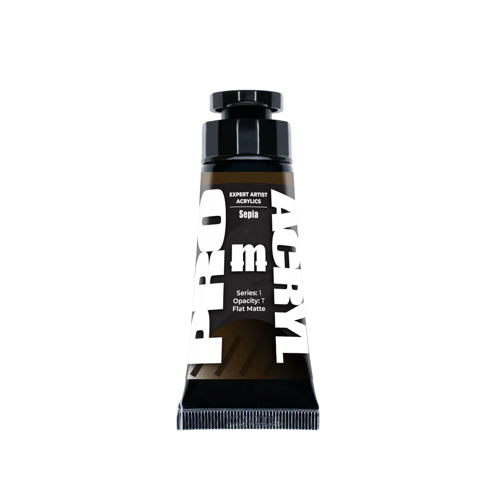 Monument Hobbies: Expert Acrylics - 012 Sepia (30mL)