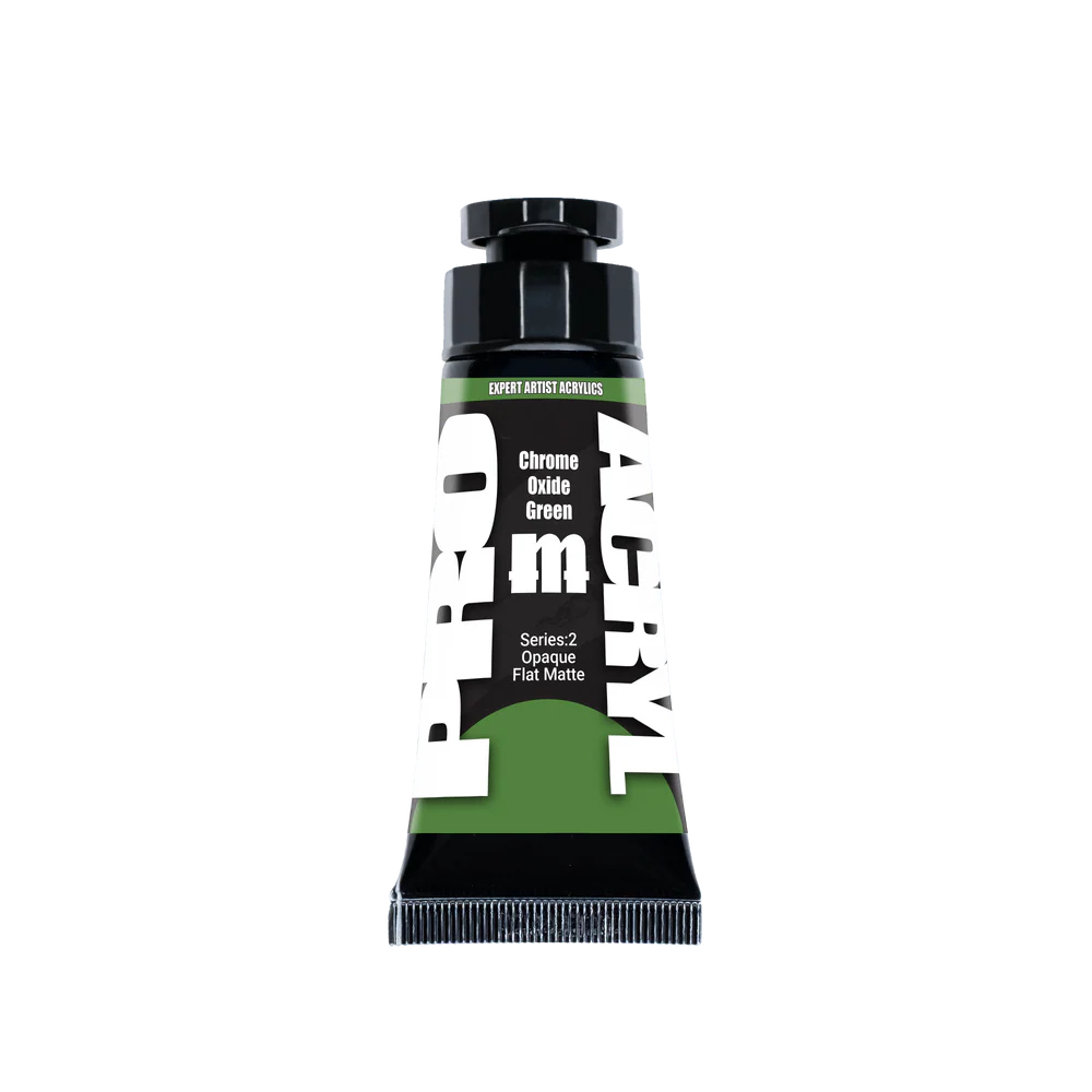 Monument Hobbies: Expert Acrylics - 017 Chrome Oxide Green (30mL)