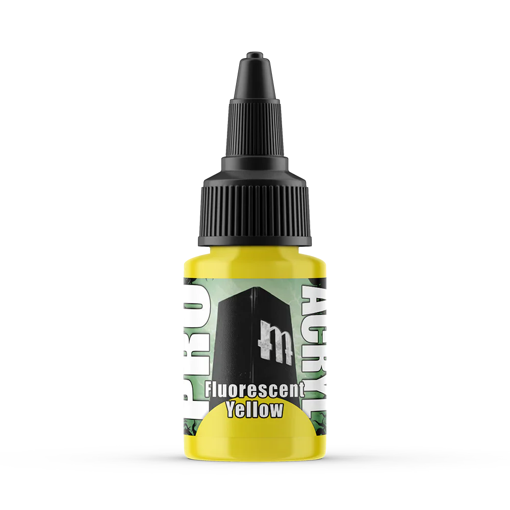 Monument Hobbies: PRO Acryl - F03 Fluorescent Yellow (22mL)