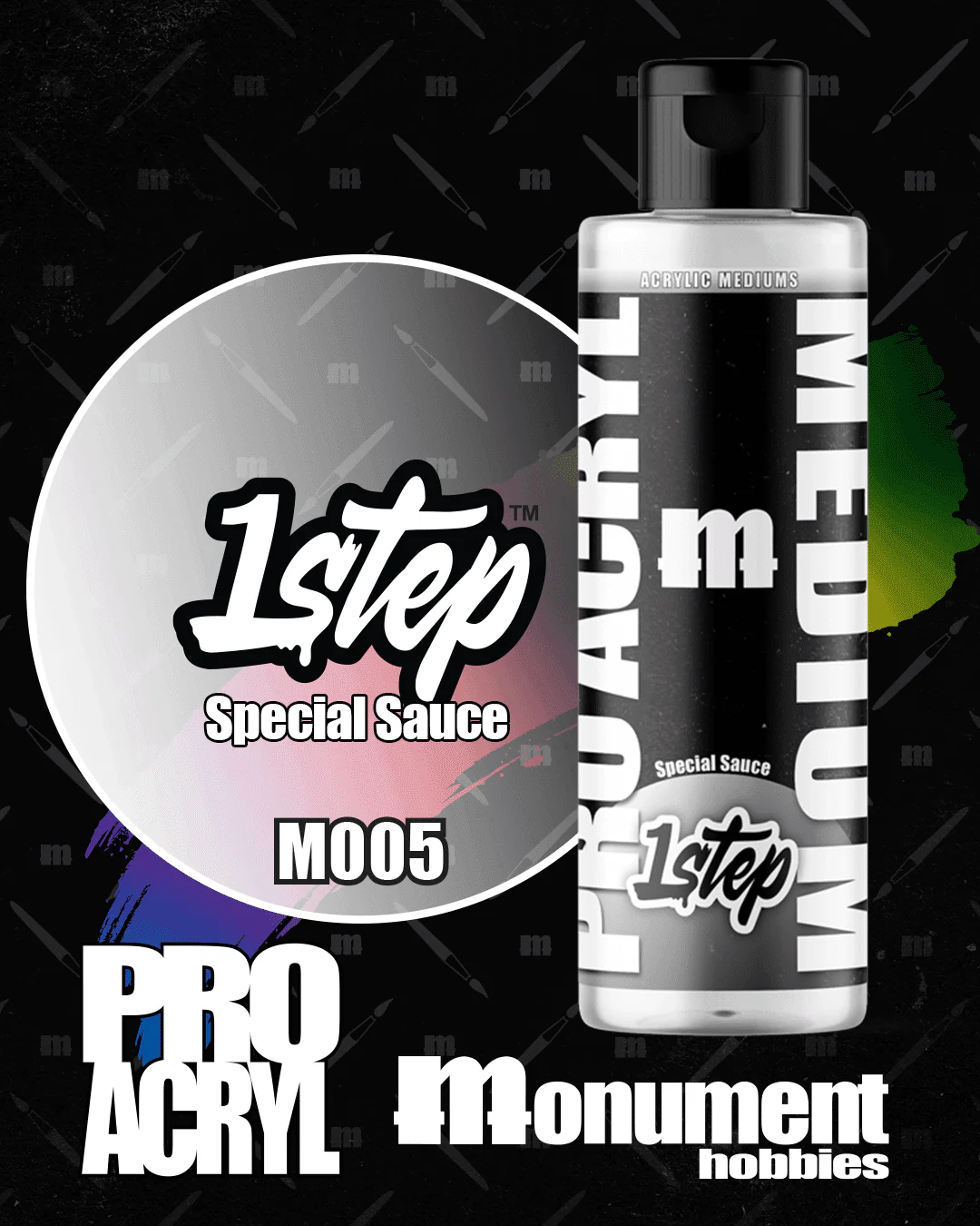 Monument Hobbies: PRO Acryl MEDIUM - 1-Step Special Sauce (120mL)