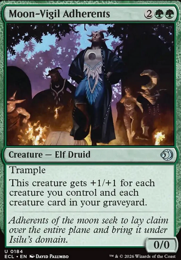 Moon-Vigil Adherents [ #0184 ] (ECL-U)