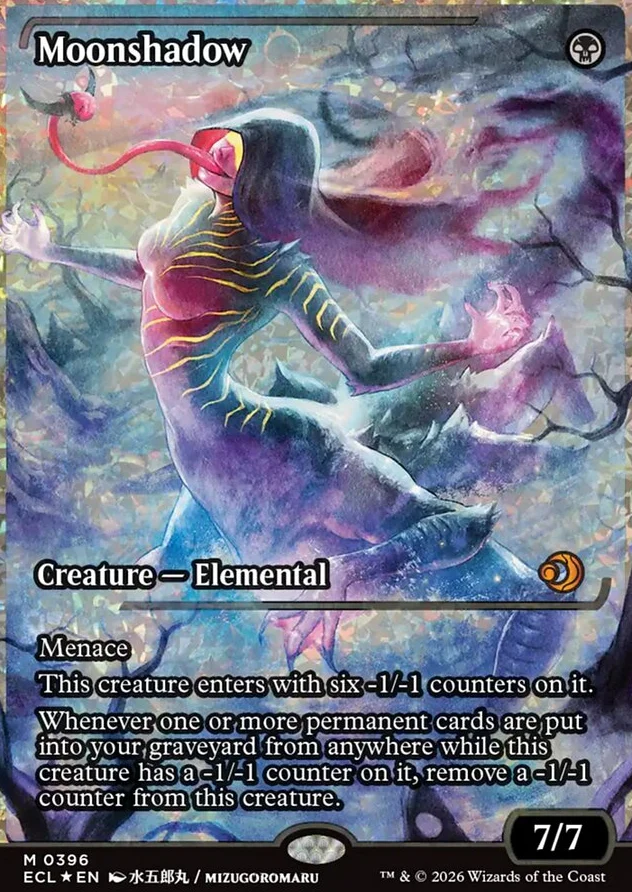 Moonshadow [ #0396 Fracture Foil ] (ECL-M)