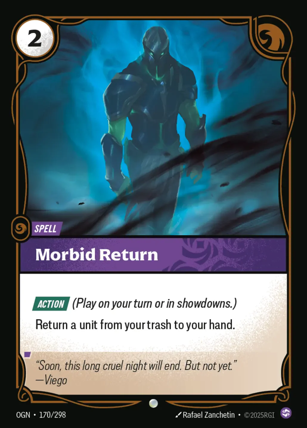 Morbid Return - 170/298 (OGN) Common