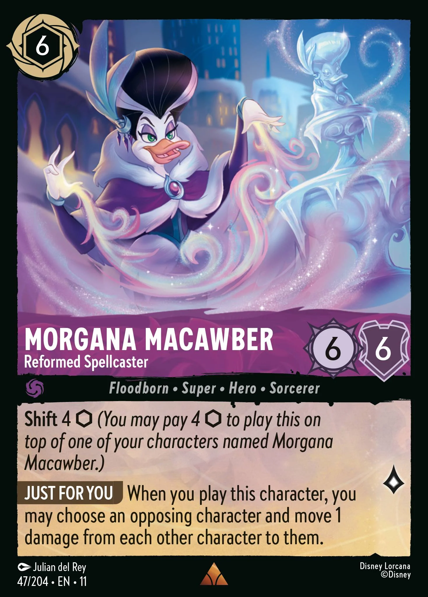 Morgana Macawber - Reformed Spellcaster (047/204 - Winterspell) Rare