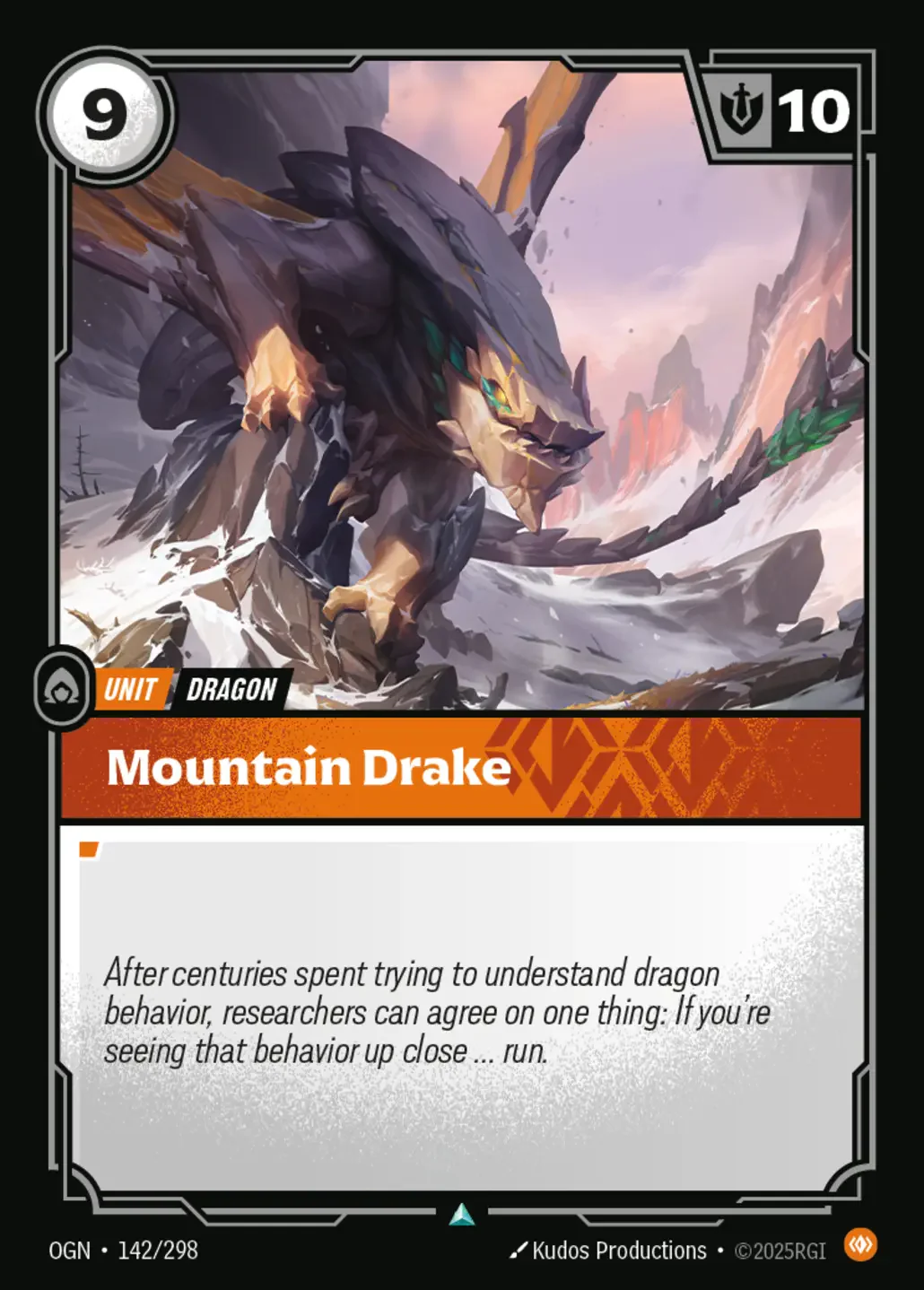 Mountain Drake - 142/298 (OGN) Uncommon