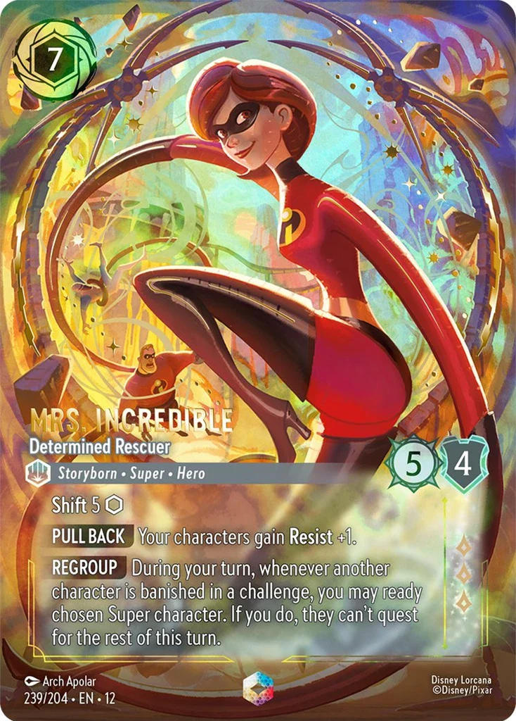 Mrs. Incredible - Determined Rescuer (Wilds Unknown - 239/204) Enchanted