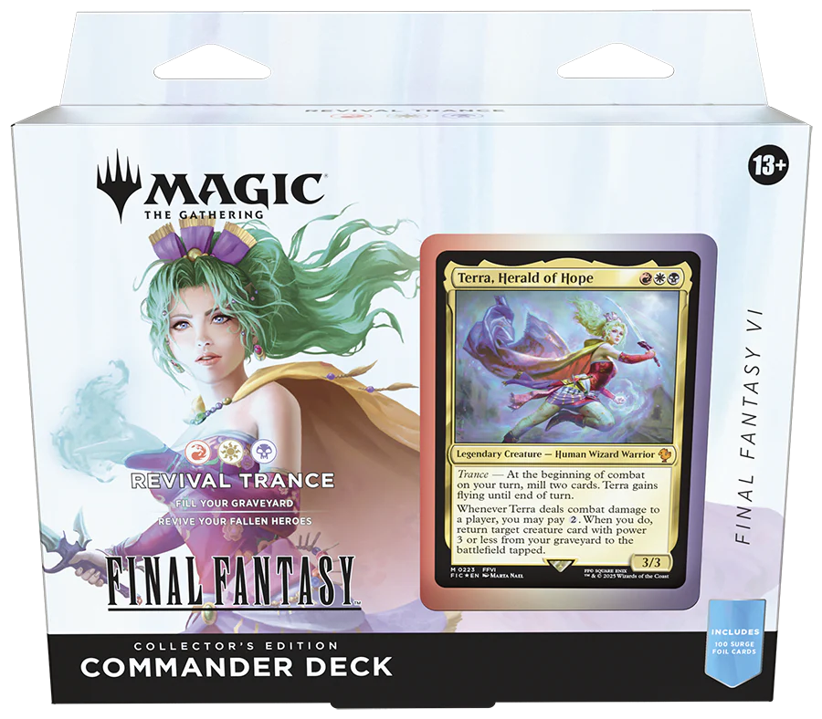 MTG: Final Fantasy - Commander Deck Collector Edition: FFVI: Revival Trance (RWB)