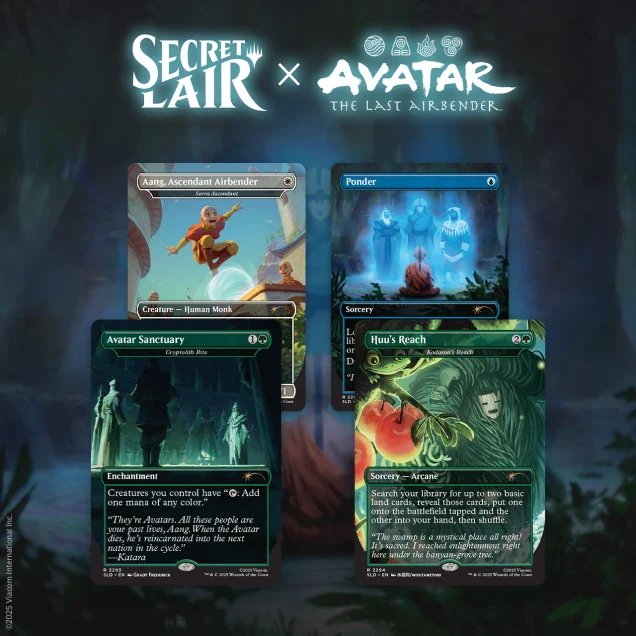 MTG: Secret Lair x Avatar: The Last Airbender | A Lot to Learn