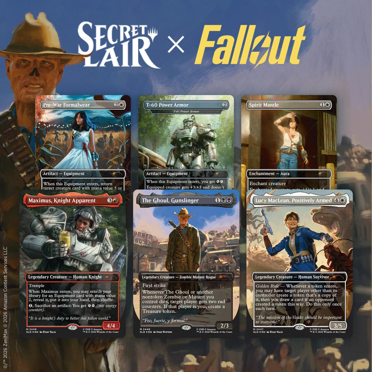 MTG: Secret Lair x Fallout: Beyond Vault 33