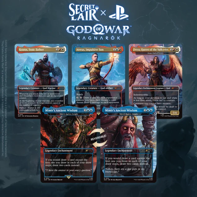 MTG: Secret Lair x God of War: Norse Redemption