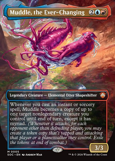 Muddle, the Ever-Changing [ #0005 Borderless ] (SOC-M) - Image 2
