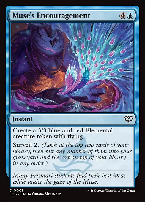 Muse's Encouragement [ #0061 ] (SOS-C)