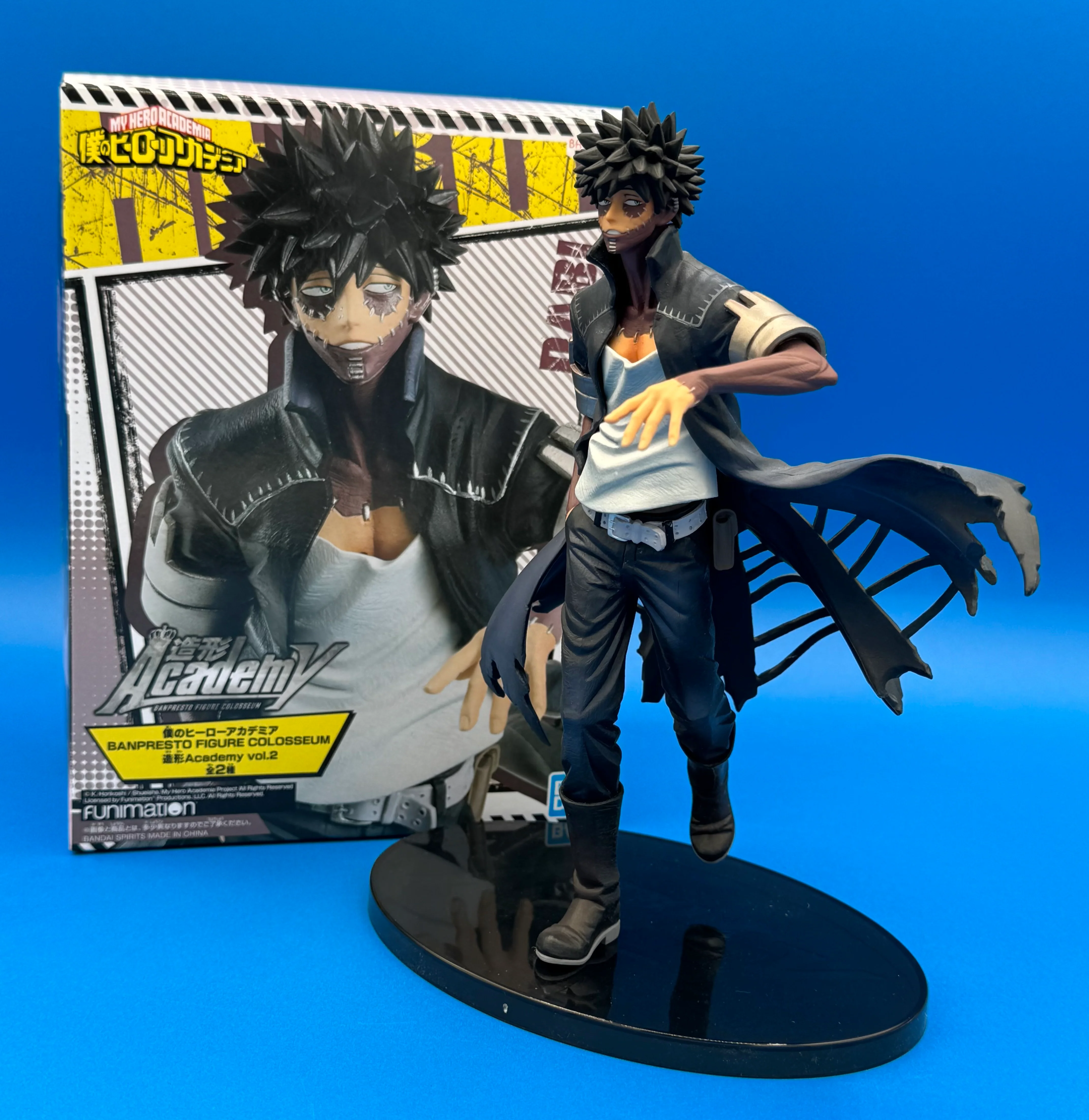My Hero Academia Banpresto Dabi Colosseum Academy Vol. 2 Figure (USED-IN BOX)