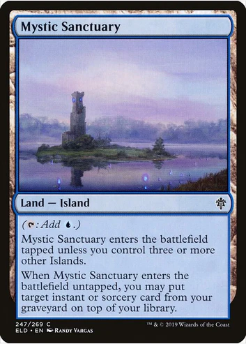 Mystic Sanctuary (ELD-C) Damaged