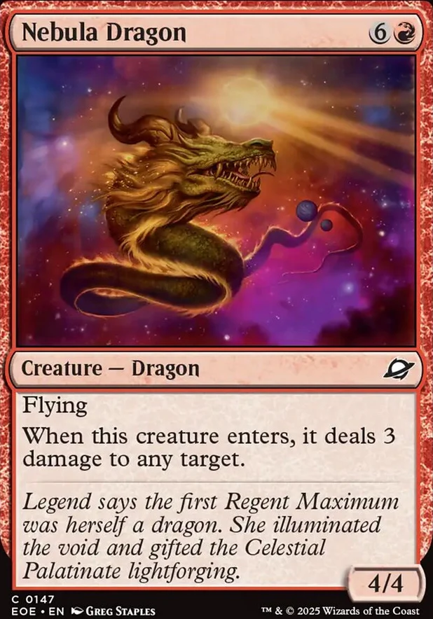 Nebula Dragon [ #0147 ] (EOE-C)