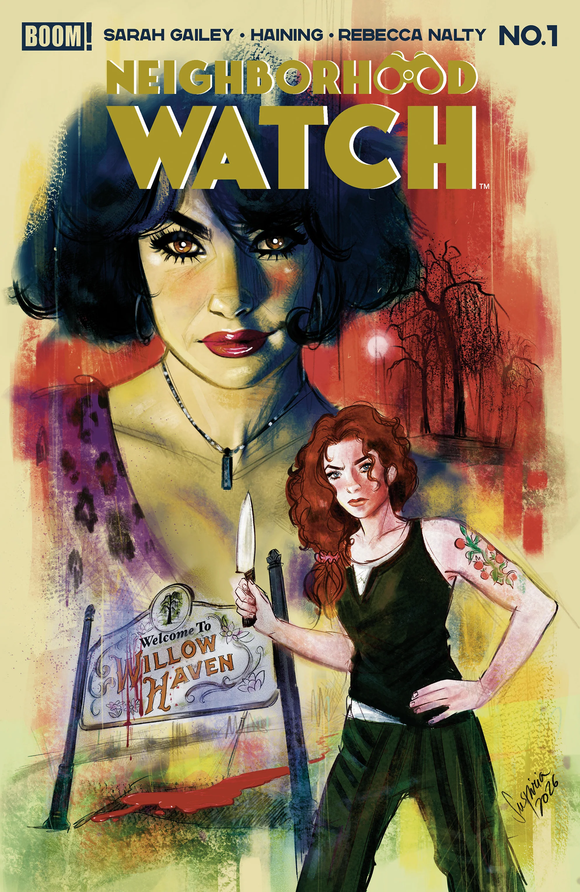 Neighborhood Watch #1 B Variant (Dressed, Vilchez) - Image 2