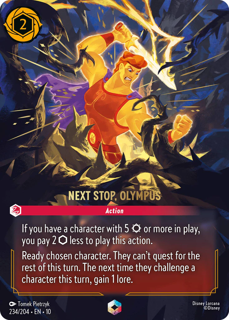 Next Stop, Olympus  (234/204 - Whispers in the Well) Enchanted