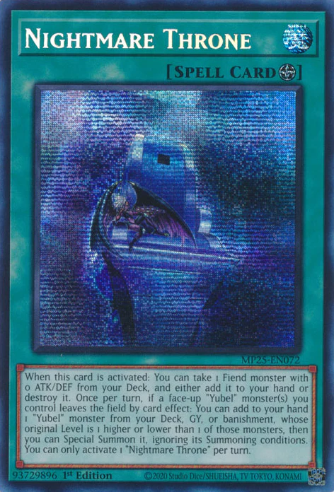 Nightmare Throne (MP25-EN072)