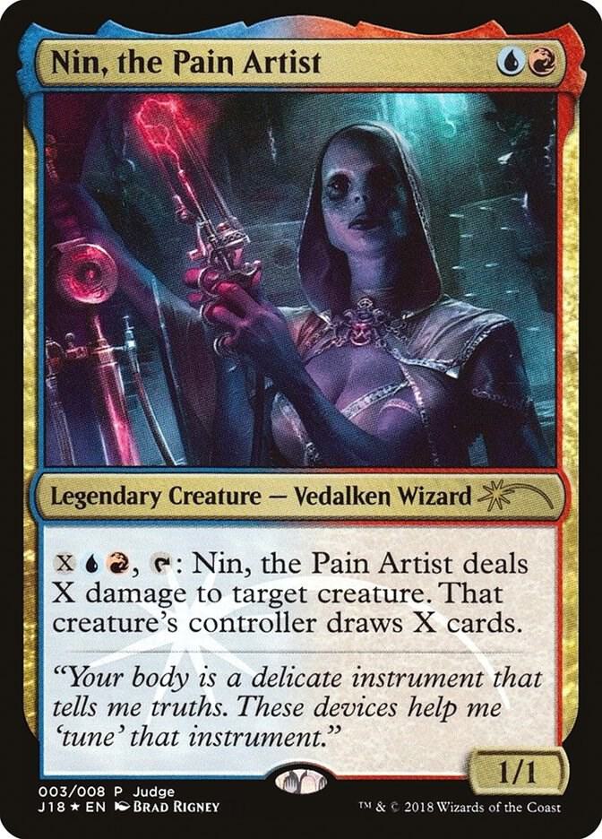 Nin, the Pain Artist (J18-R)