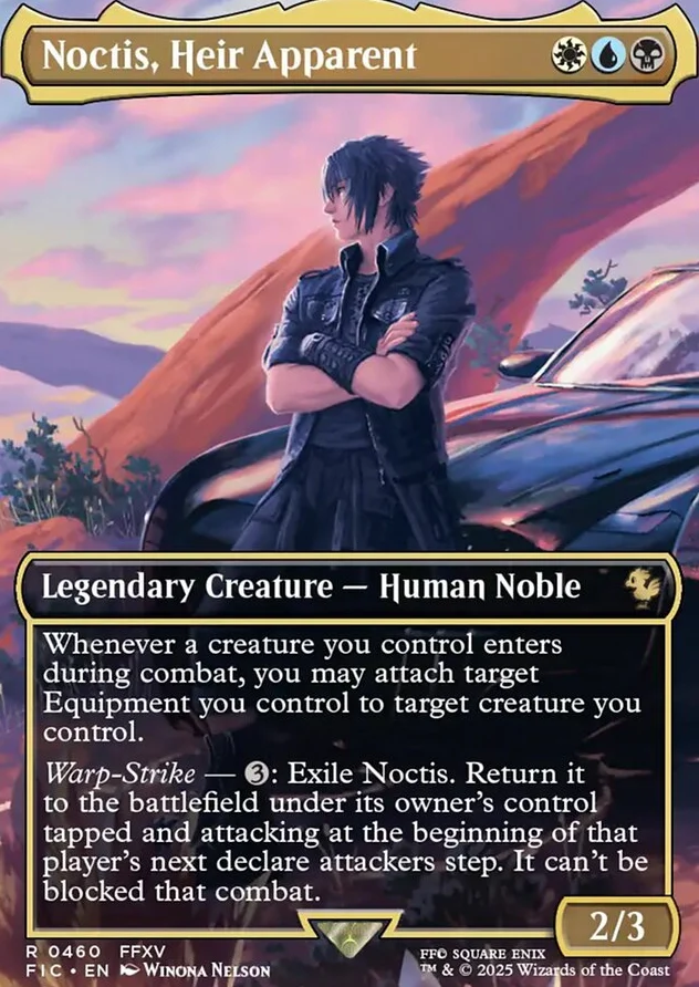 Noctis, Heir Apparent [ #0460 Borderless ] (FIC-R) - Image 2