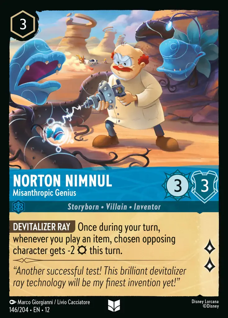 Norton Nimnul - Misanthropic Genius (Wilds Unknown - 146/204) Uncommon