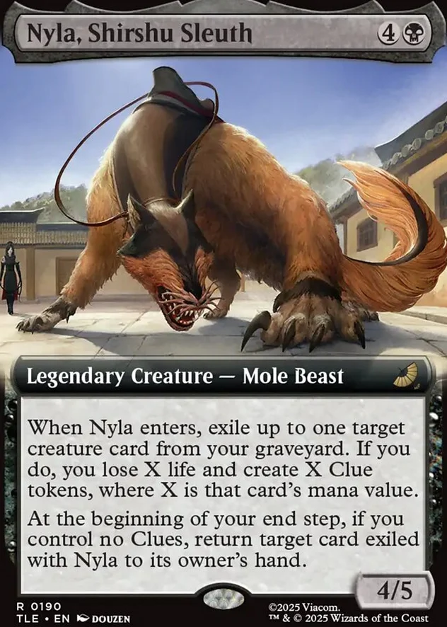 Nyla, Shirshu Sleuth [ #0190 Extended Art ] (TLE-R) - Image 2