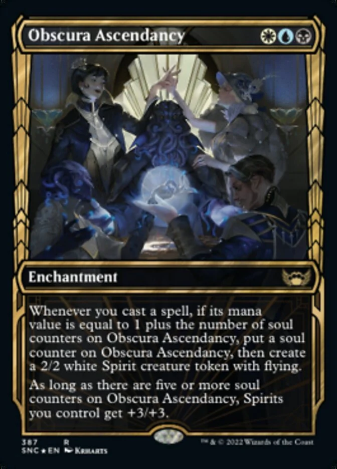 Obscura Ascendancy [ #387 Gilded Foil ] (SNC-R)