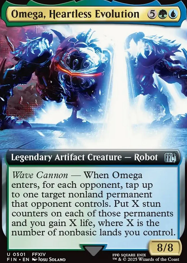 Omega, Heartless Evolution [ #0501 Extended Art ] (FIN-U) - Image 2