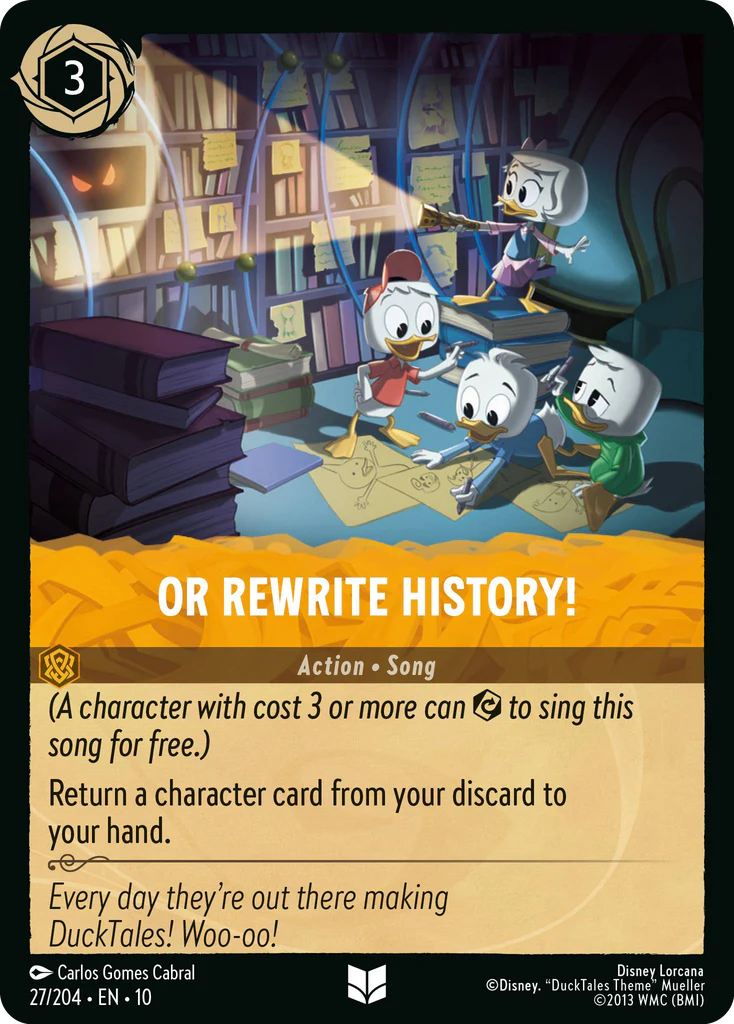 Or Rewrite History! (027/204 - Whispers in the Well) Uncommon