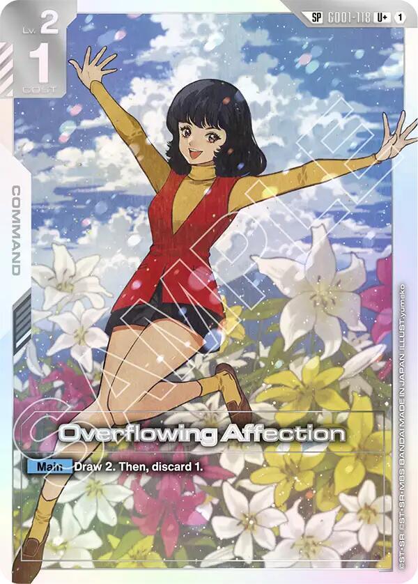 Overflowing Affection - GD01-118 (GD03) Near Mint (SP) (U+)