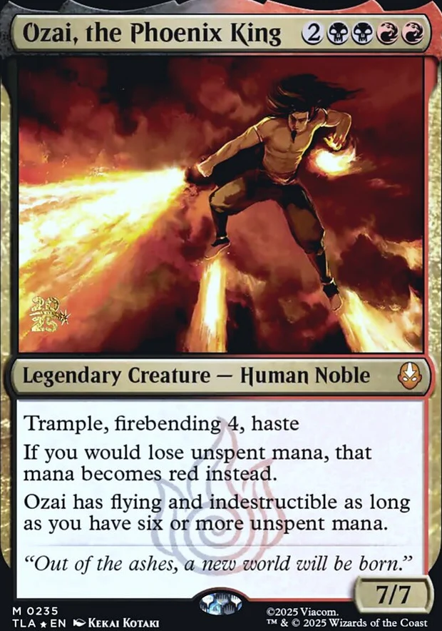 Ozai, the Phoenix King [ #0235 ] (TLA-M) - Image 3
