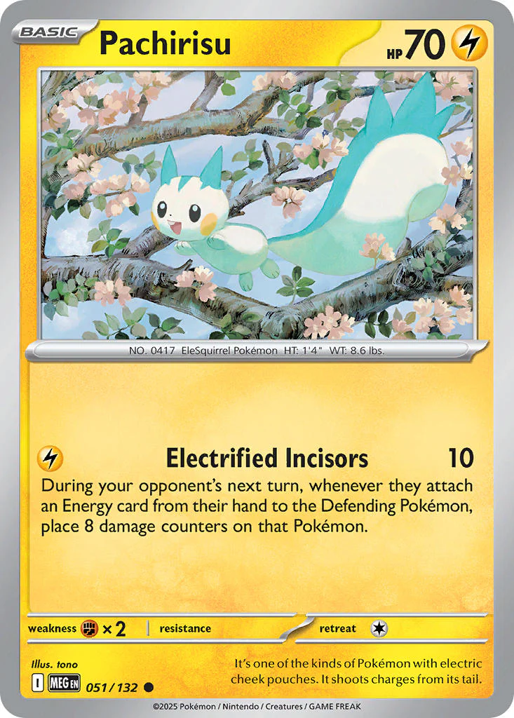 Pachirisu - 051/132 (MEG) Common