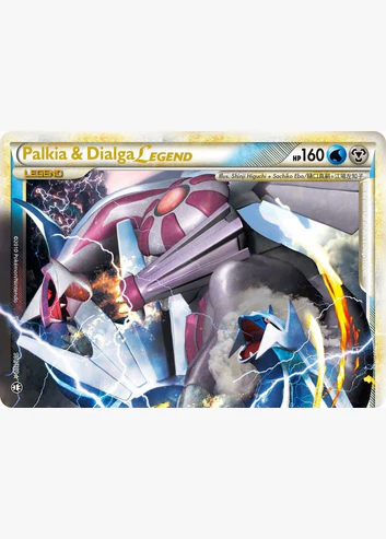Palkia & Dialga Legend [ TOP ] - 101/102 (TM) Ultra Rare - Near Mint Holofoil