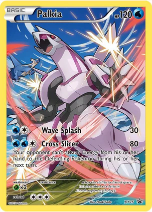 Palkia (Full Art Promo) - XY75 (XY:PR) Promo - Moderate Play Holofoil