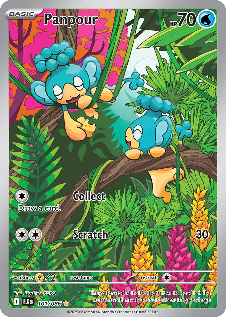 Panpour - 101/086 (BLK) Illustration Rare