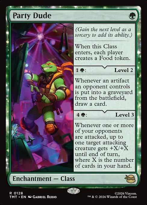 Party Dude [ #0128 ] (TMT-R) - Image 2