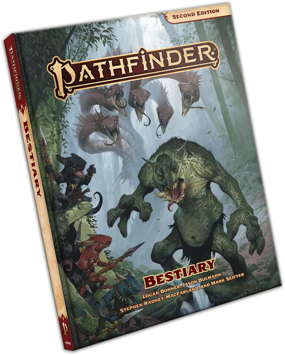Pathfinder 2nd Edition RPG: Bestiary (USED)