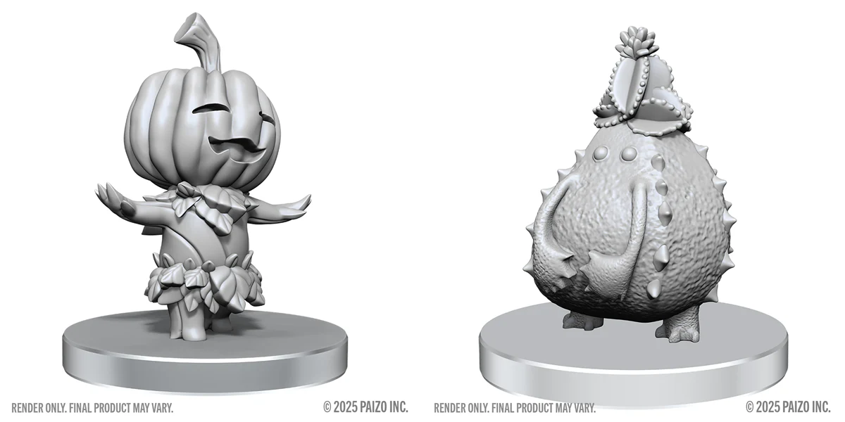 Pathfinder Battles: Deep Cuts - Gourd Leshy And Cactus Leshy (90821)