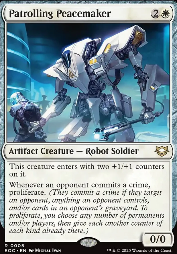 Patrolling Peacemaker [ #0005 ] (EOC-R)