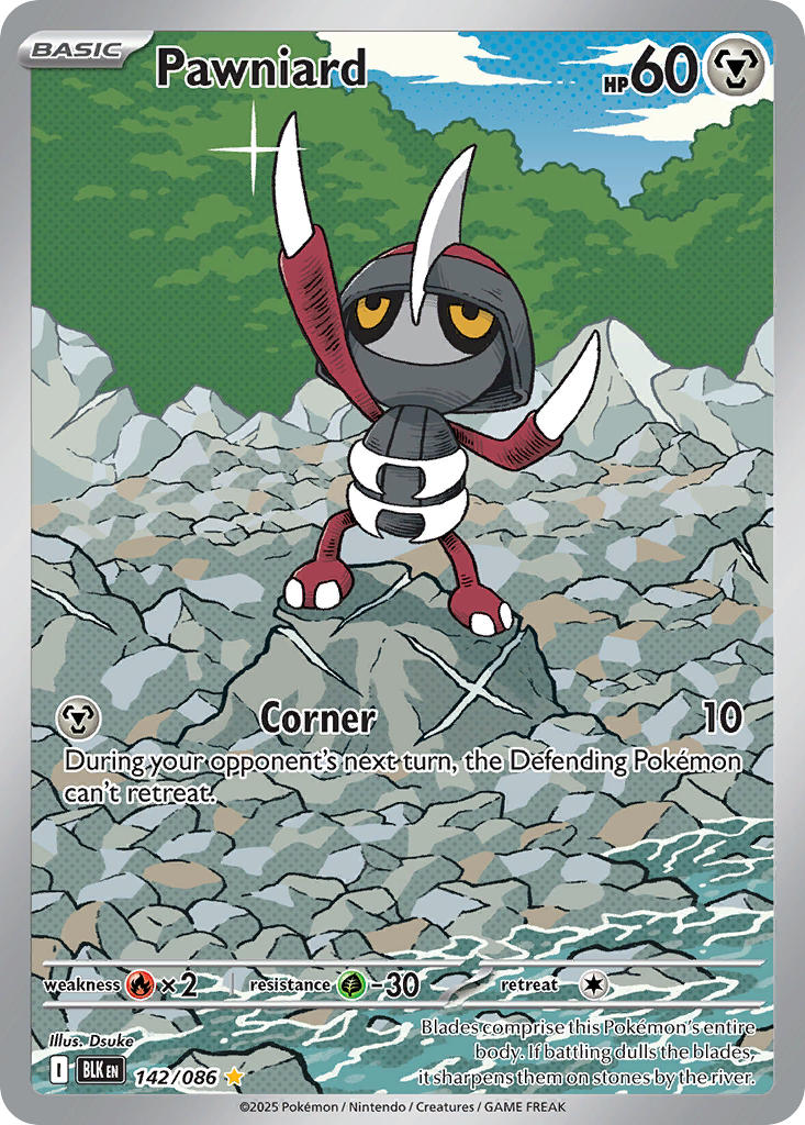 Pawniard - 141/086 (BLK) Illustration Rare