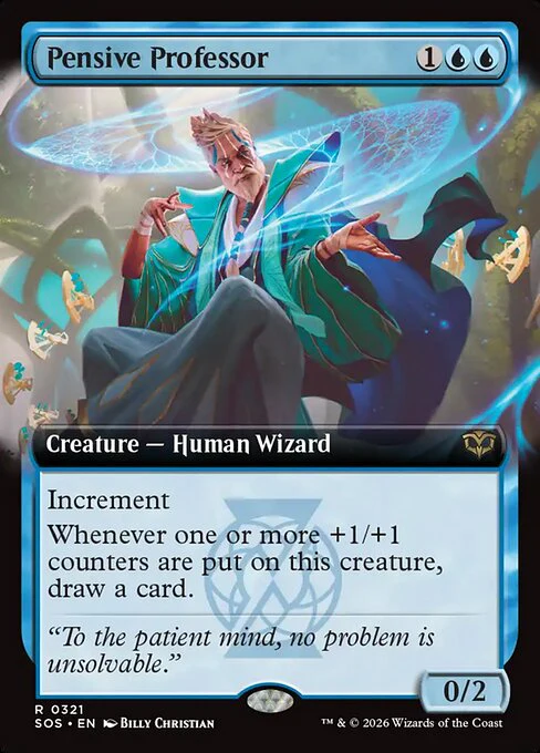 Pensive Professor [ #0321 Extended Art ] (SOS-R)