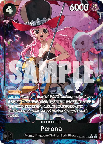 Perona (Alternate Art) (EB03-045 SR)