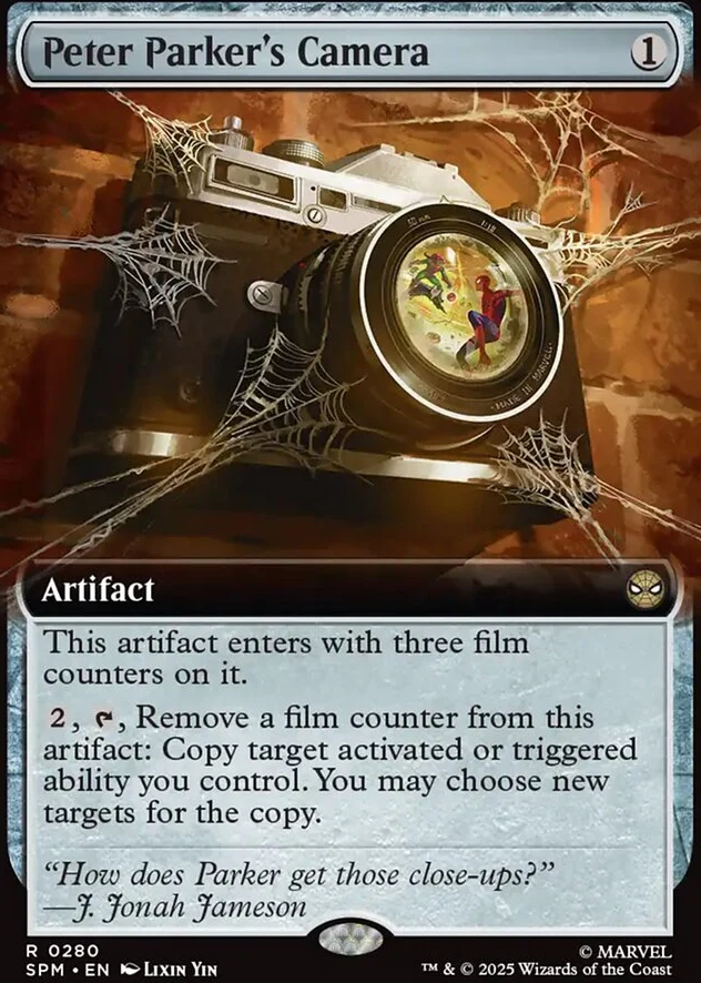 Peter Parker's Camera [ #0280 Extended Art ] (SPM-R) - Image 2