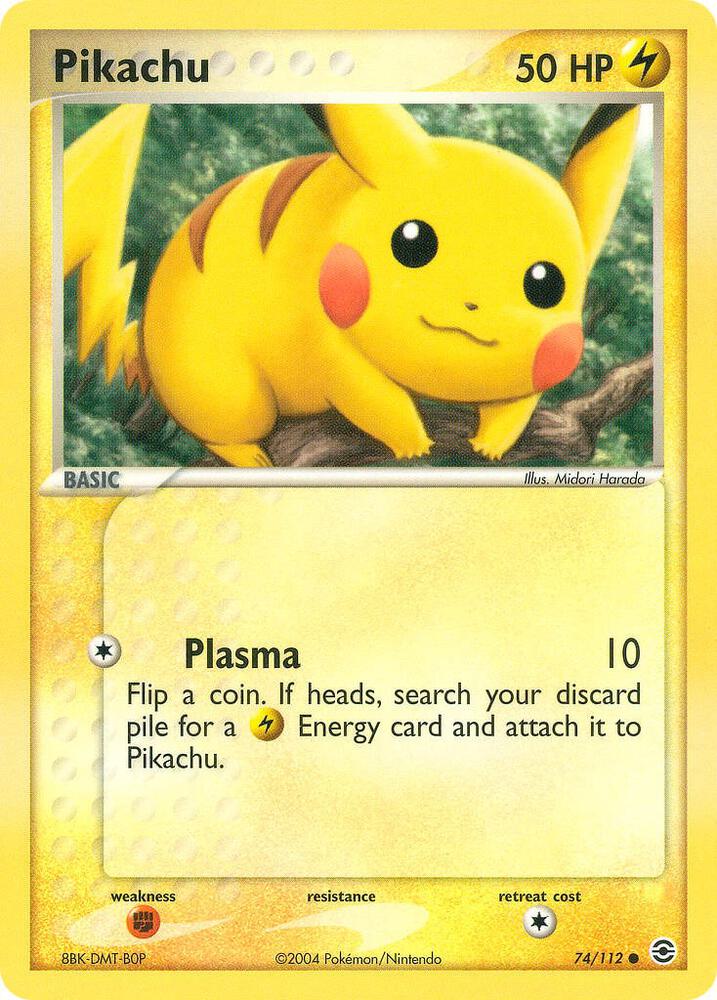 Pikachu - 74/112 (RG) Holofoil Light Play